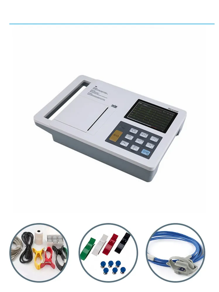 Monitor Veterinario de ECG Digital