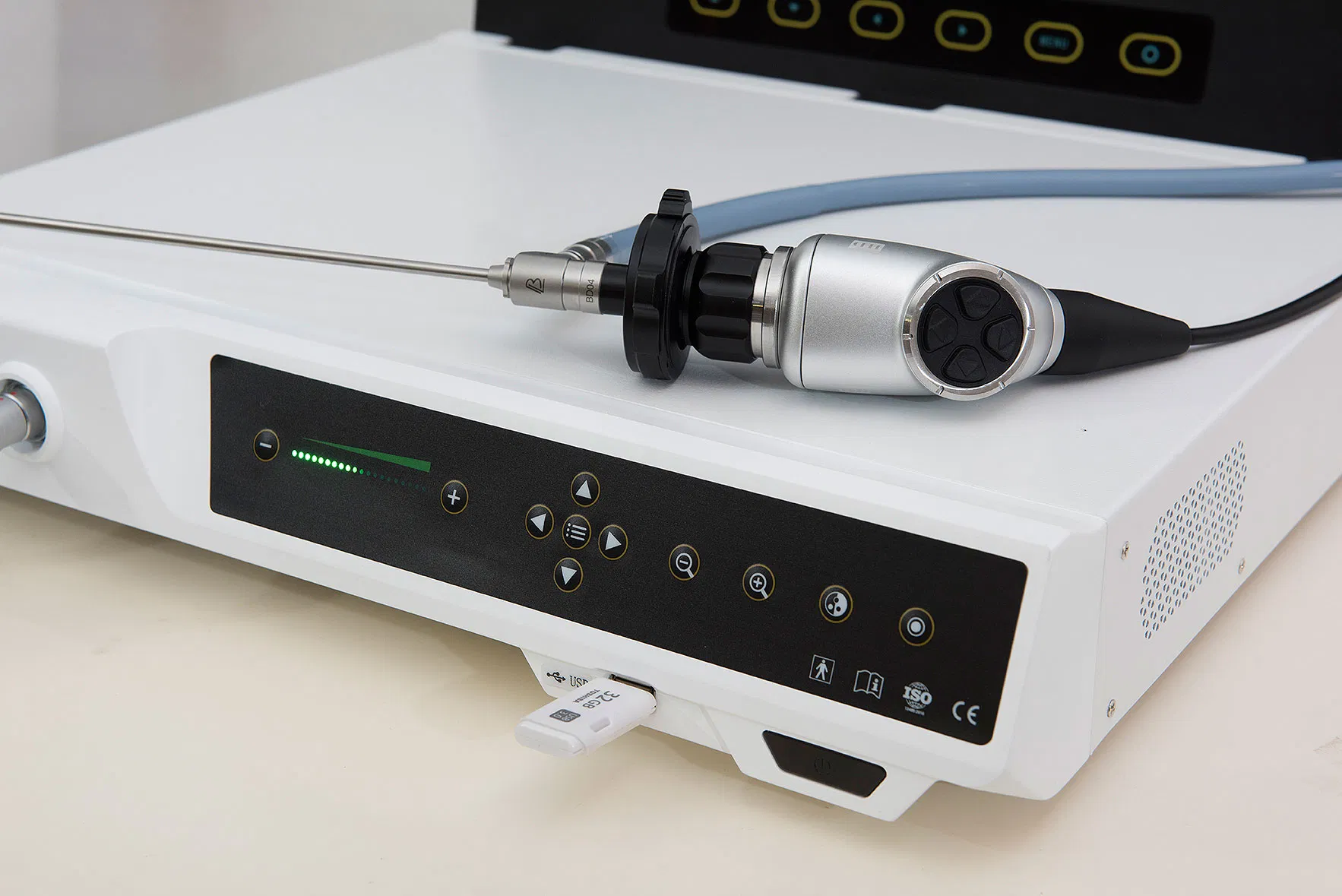Ltes51 Cámara médica portátil HD de bajo costo Sony CMOS 1080P sistema de endoscopia