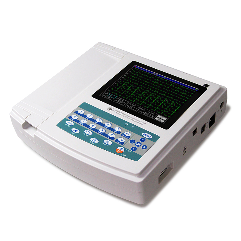 Máquina de ECG de alta precisión Contec Wholesale 12 electrocardiógrafo digital de 12 canales