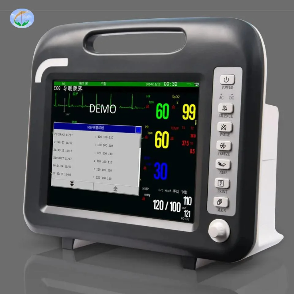 Tarjeta de Primeros Auxilios de Dispositivo Médico Monitor Portátil de Paciente ECG Cardíaco