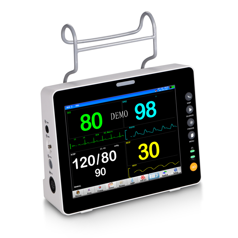 Monitor Veterinario con Pantalla Táctil de 8 Pulgadas y Competitividad