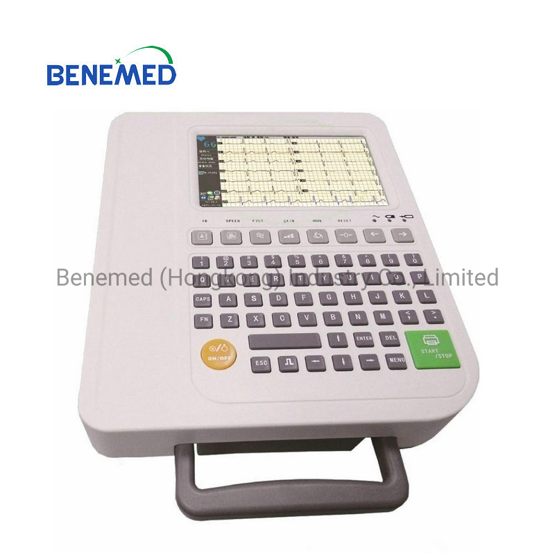 Máquina de electrocardiograma digital de alta calidad 12 canales