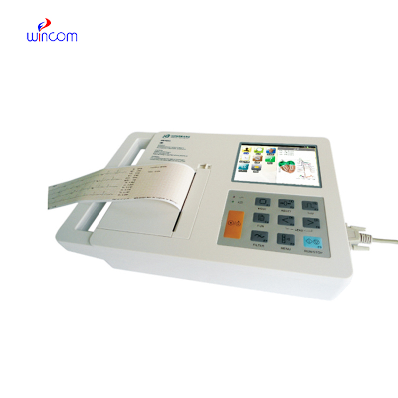 Máquina de Electrocardiograma ECG Digital 3 Canal ECG-Rb300 Precio