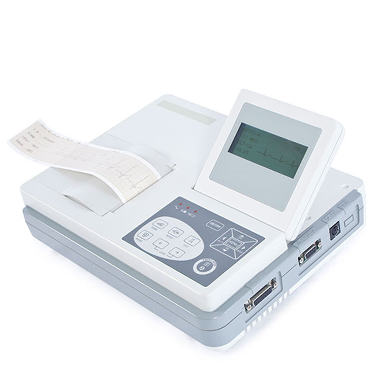 Se-1 Equipos de EKG médicos baratos para hospitales y clínicas 1 Máquina de ECG portátil