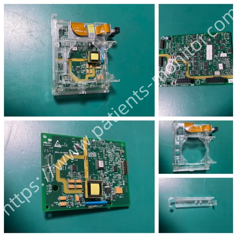 D3 Módulo de Parámetros del Desfibrilador Placa Base Placa Superior Interfaz Flexible Cubierta de Plástico Marco Exterior