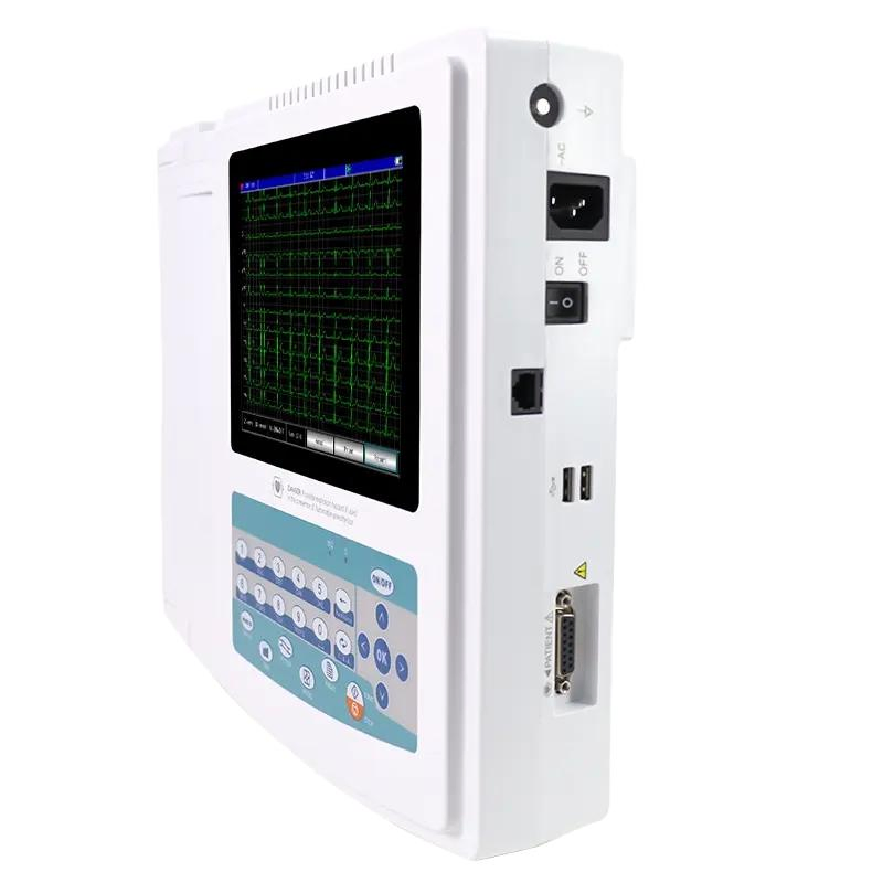 Mejor Vendedor Producto Hospitalario 12-Channel Máquina de Electrocardiograma Digital ECG