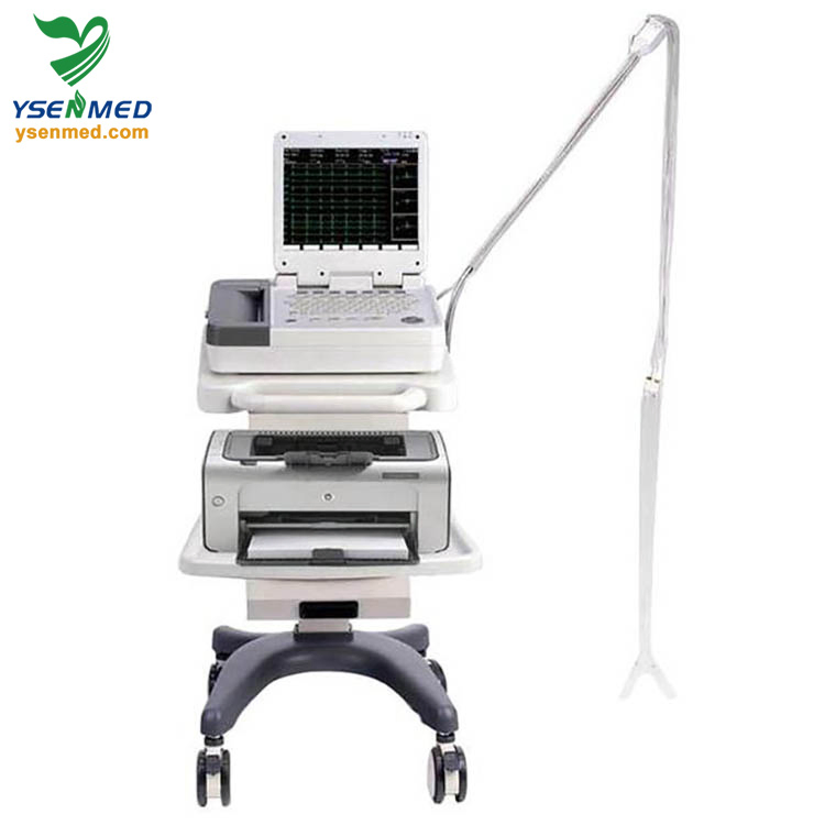 Edan Se-12 Máquina de ECG Digital Médica 12 Dispositivo de ECG Portátil