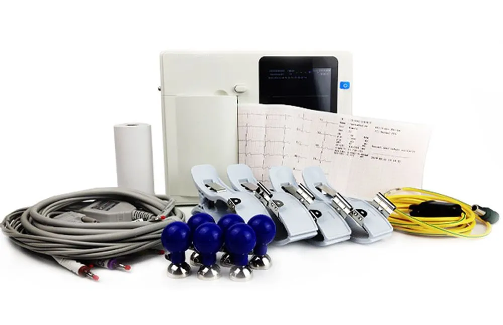 Electrocardiógrafo 12 Lead Portátil