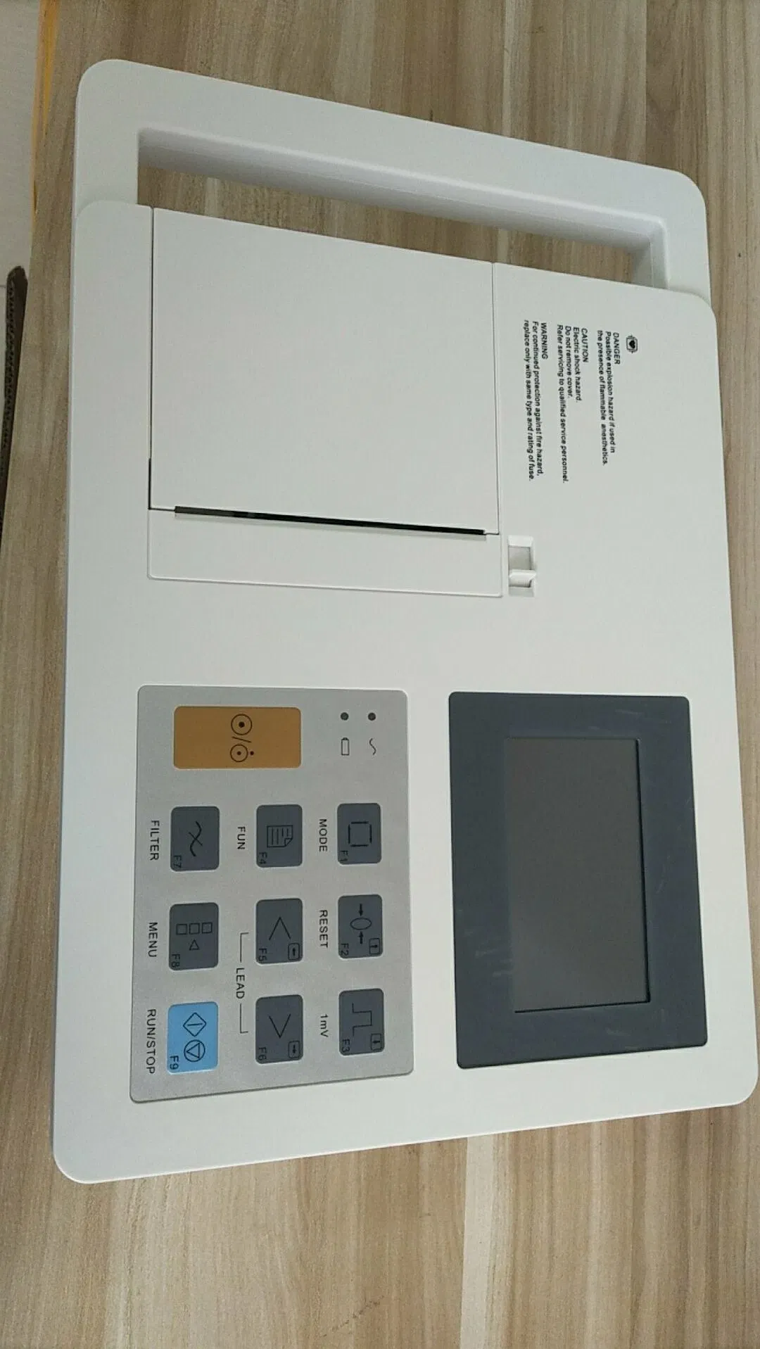 Máquina de Electrocardiograma ECG Digital 3 Canal ECG-Rb300 Precio