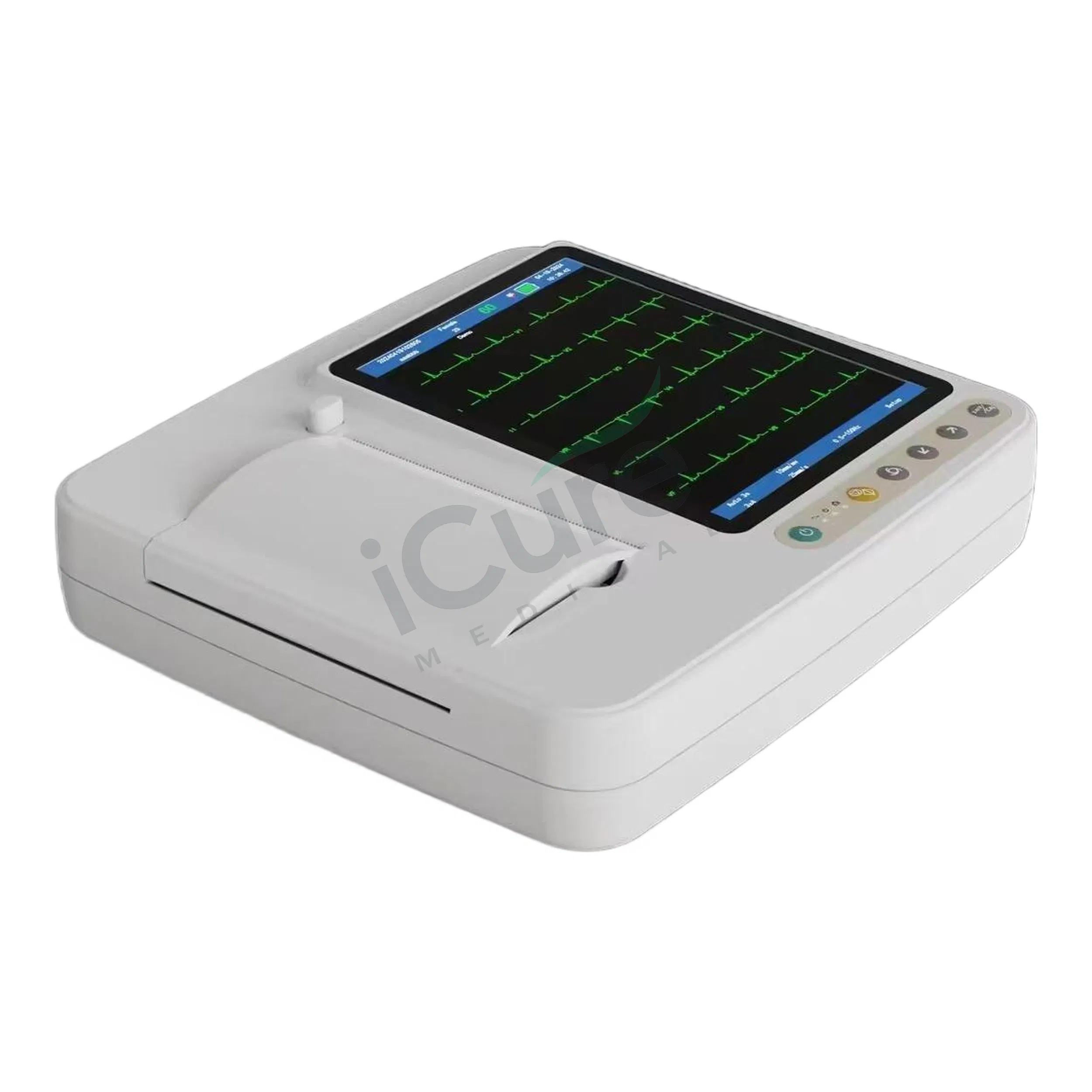 3 Máquina de ECG de canal con 7 pulgadas de pantalla táctil