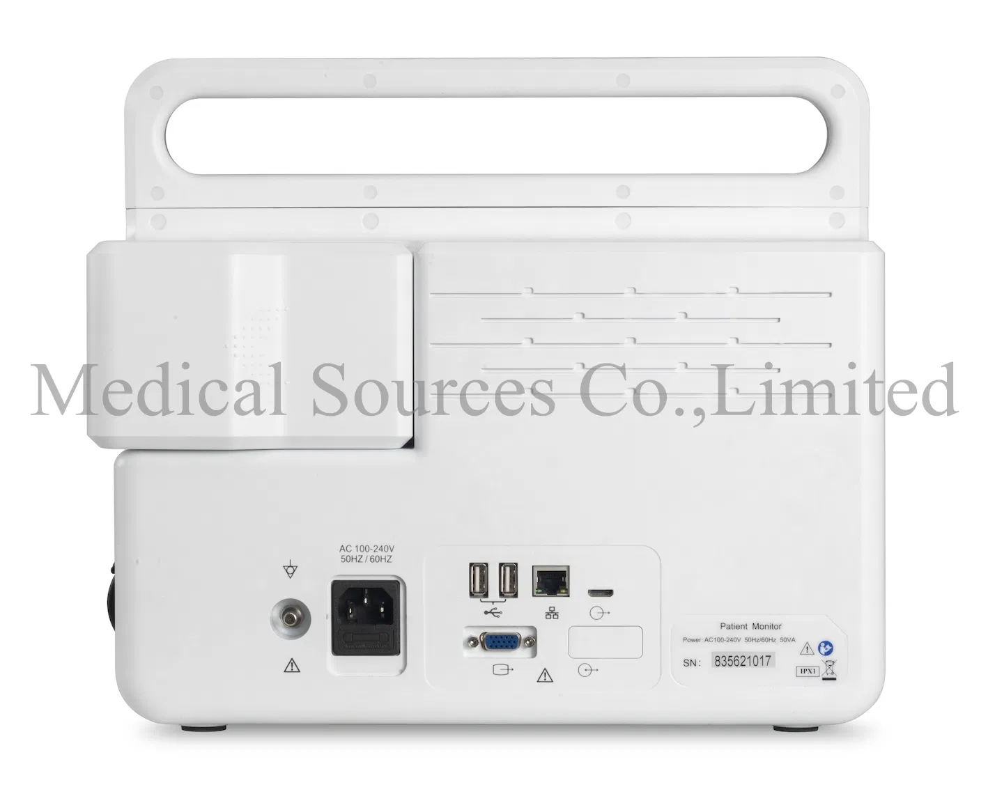 (MS-8600) Monitor de Paciente Portátil de Múltiples Parámetros ECG con Pantalla Táctil en UCI