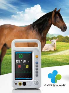 7 Monitor de Pacientes Multípara de Inch Ew-P807V para Monitoreo Veterinario
