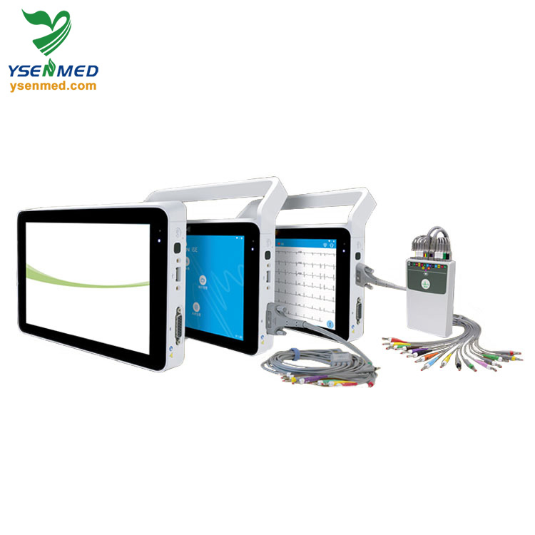 Serie ISE 12 18-Lead ECG Equipos Médicos Edan Electrocardiógrafo Digital Portátil