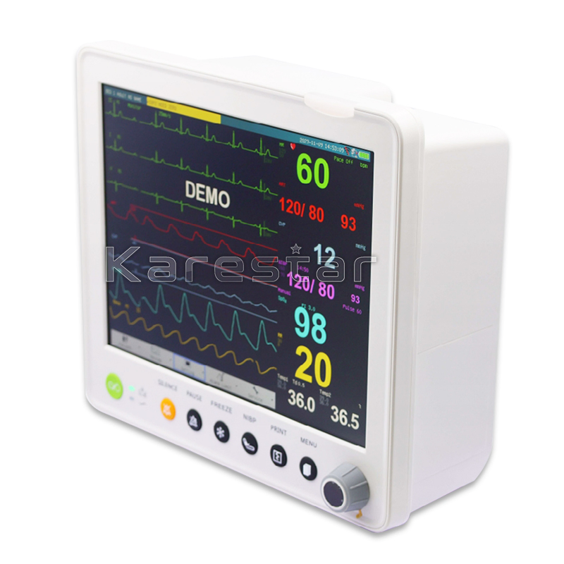 Monitor de Signos Vitales Portátil al por Mayor 6 Parámetros Tipo Uso Humano Monitor de Paciente Multiparámetro