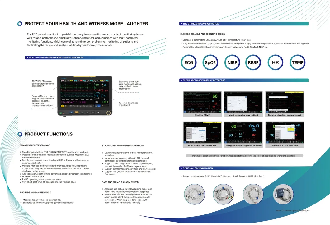Monitor de paciente HD12