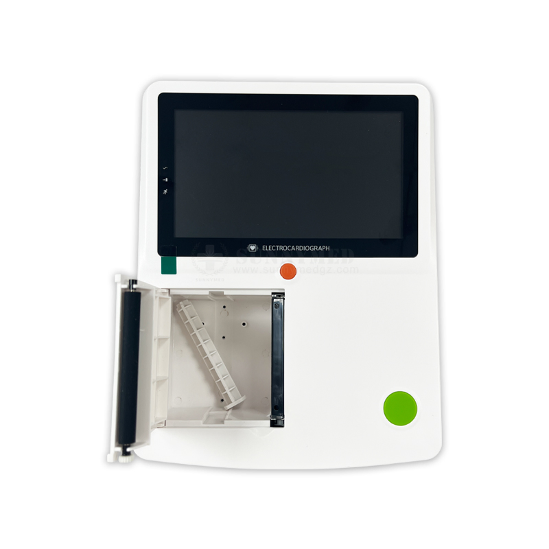 Sy-H004f Medición Automática Portátil de Electrocardiografía 3 Máquina de ECG de Canal con Pantalla Táctil