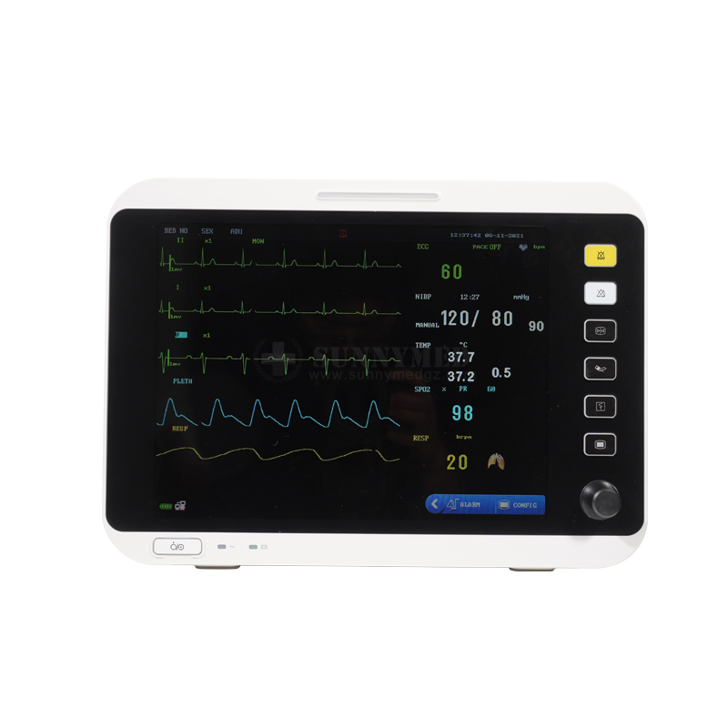 12 Monitor Cardíaco Veterinario Portátil ECG Holter Monitor Multi Veterinarios