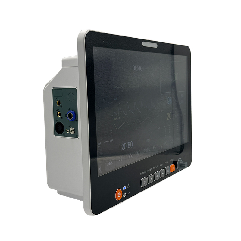 Monitor de Paciente Portátil para Uso en Casa Monitor de Signos Vitales de Mano con SpO2 ECG NIBP