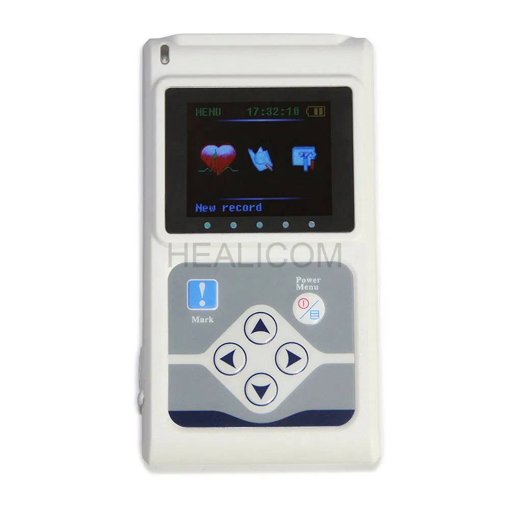 Equipo Médico Electrocardiograma de Mano 12 Monitor Holter ECG