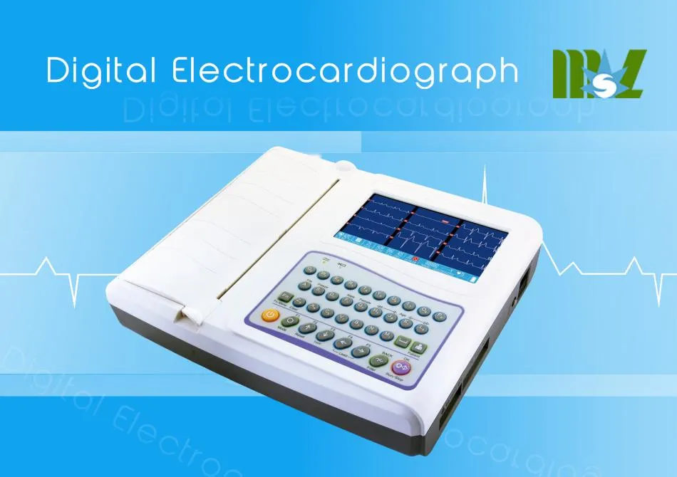 Máquina portátil digital de ECG