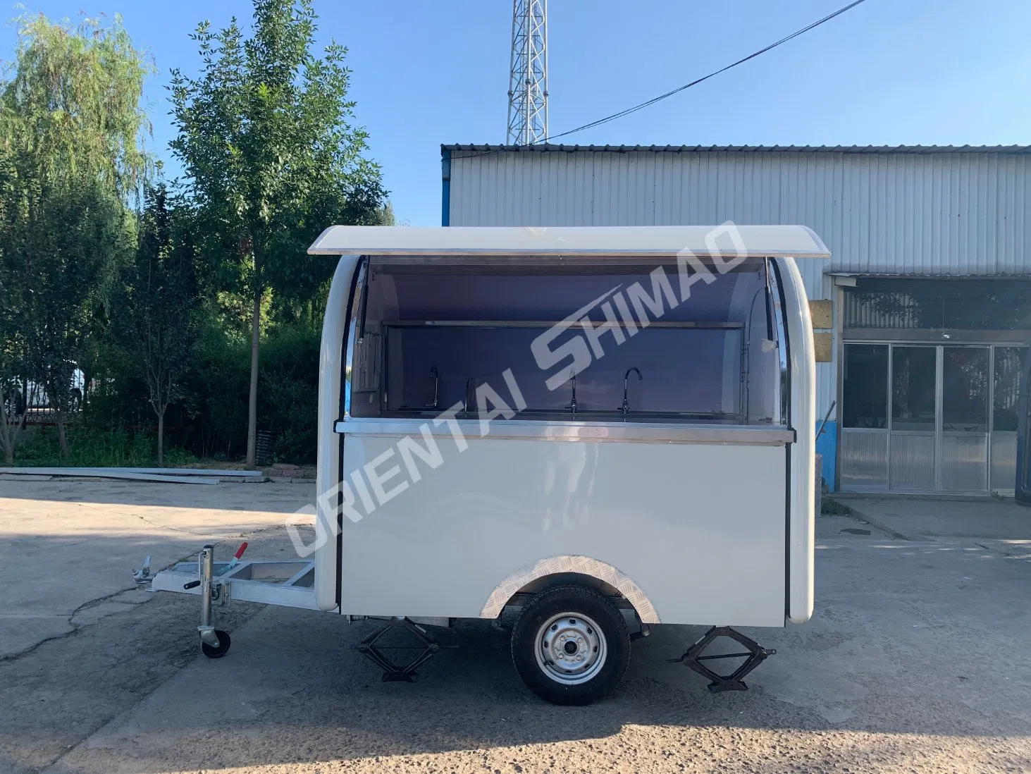 Ice Cream Mobile Food Vending Van