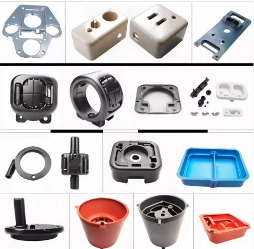 One-Stop OEM Plastic Injection Molding Service Customized PA Plastic Injection Parts for Machine Plastic Shell