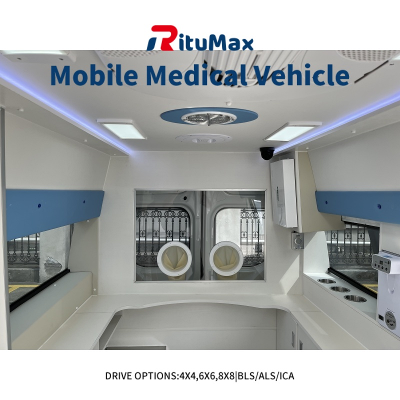 Ford Mobile Health Screening Van with Cutting-Edge Diagnostic Equipment