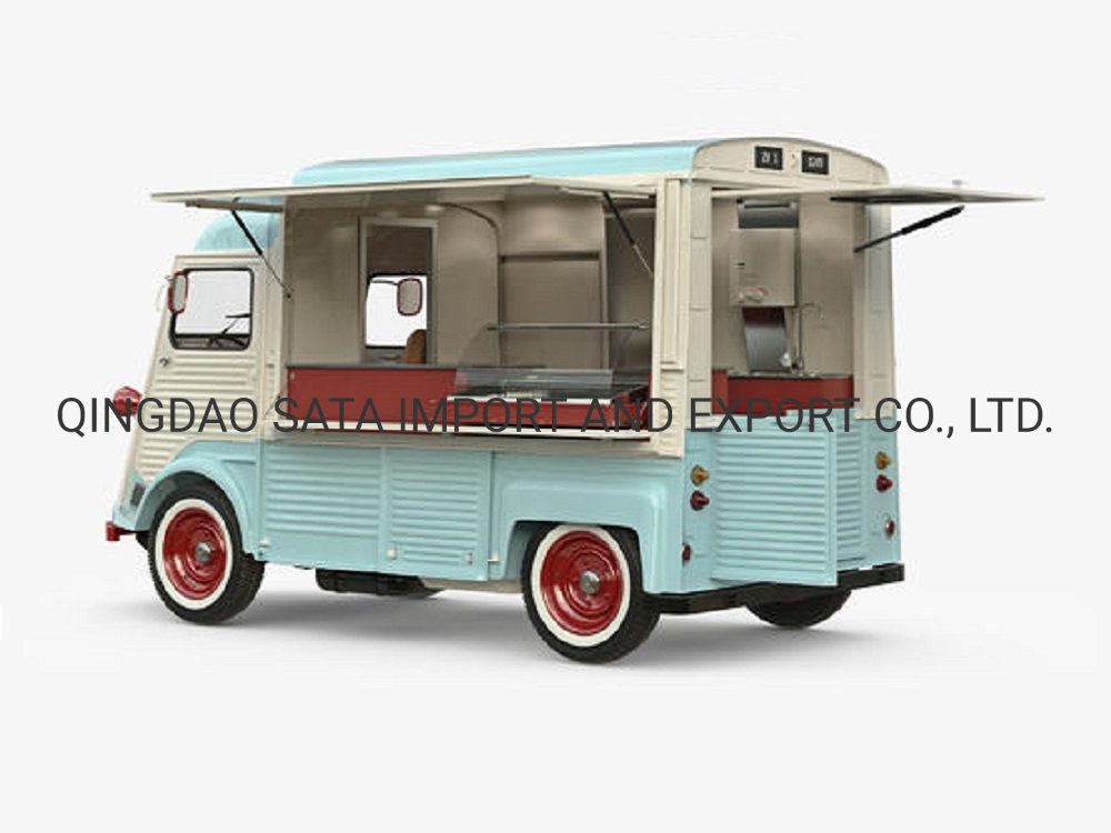 Mobile New Design Vending Citroen Food Van