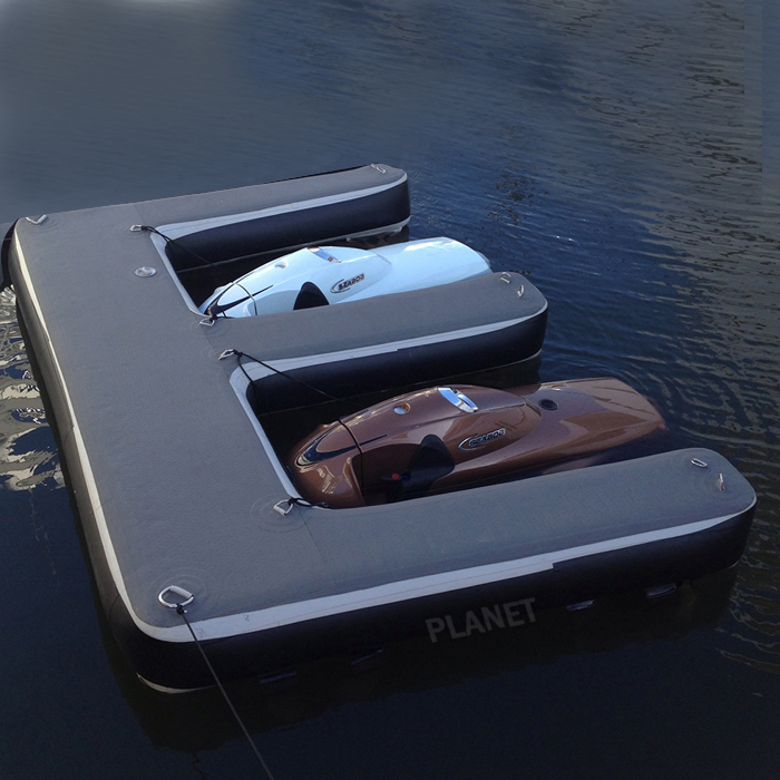 Leisure Teak Water Inflatable Floating Pontoon Boat Jet Ski Parking Platform