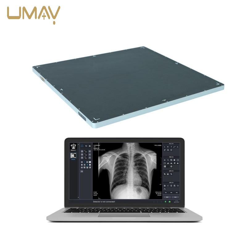 Compact Flat Panel Detector for Reliable Medical Imaging on The Go