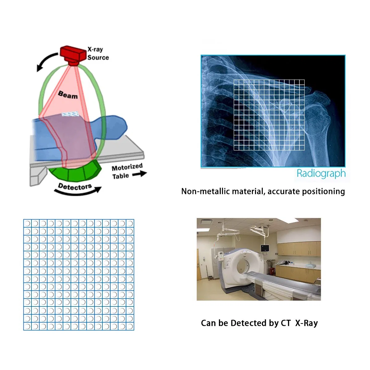 Disposable Medical Sterile CT Biopsy Localization Grid for Percutaneous Procedures