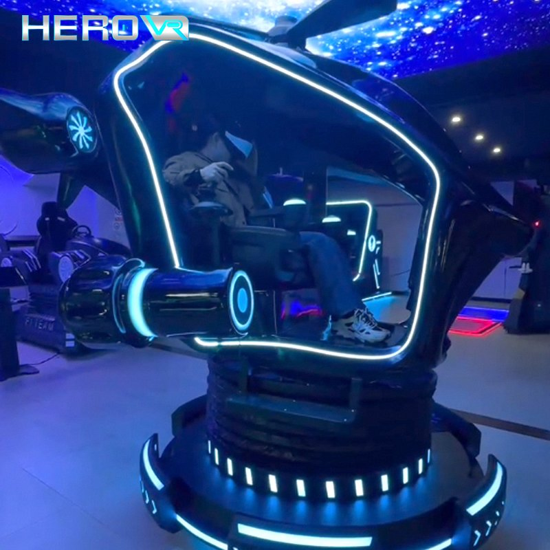 Family Fun Plaza Cutting Edge Dynamic Platform Shark Vr Shooting Game for Families