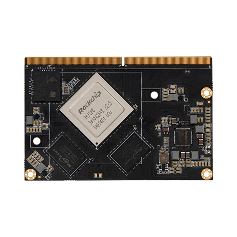 Rockchip 8nm Rk3588 Som3588 Core Module Android Linux Support Octa Core 6 Tops Npu 450 Gflops GPU Som