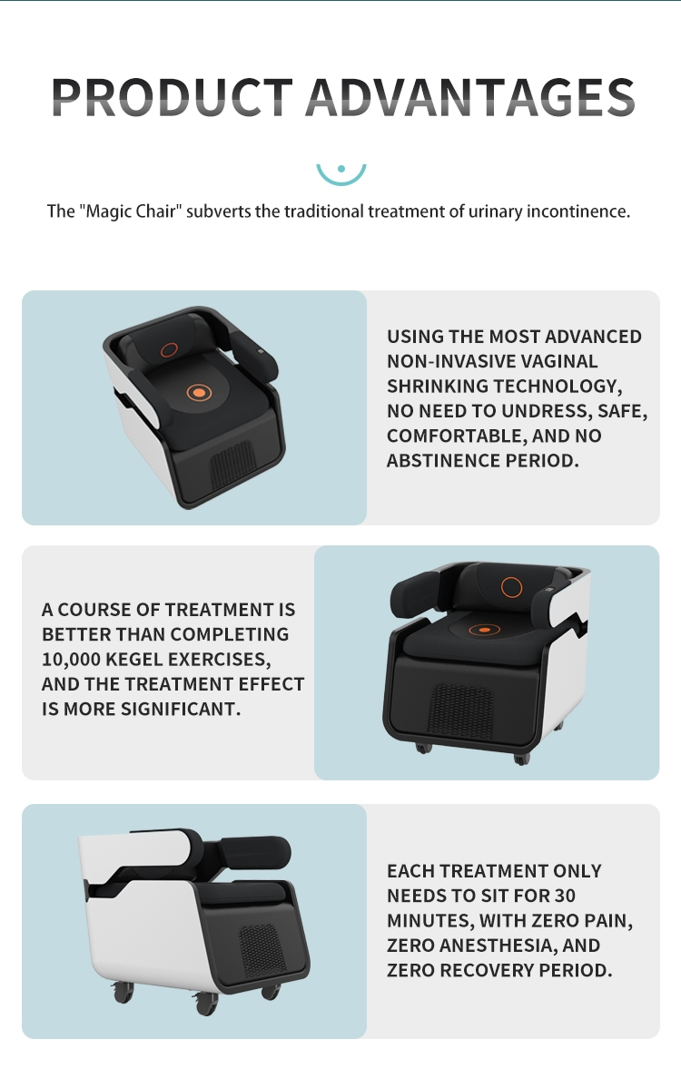 Pelvic Floor Chair Magnetic Resonance Chair Postpartum Pelvic Recovery EMS Chair Medical LCD Display