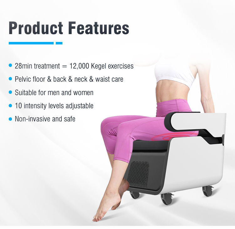 Pelvic Floor Chair Magnetic Resonance Chair Postpartum Pelvic Recovery EMS Chair Medical LCD Display