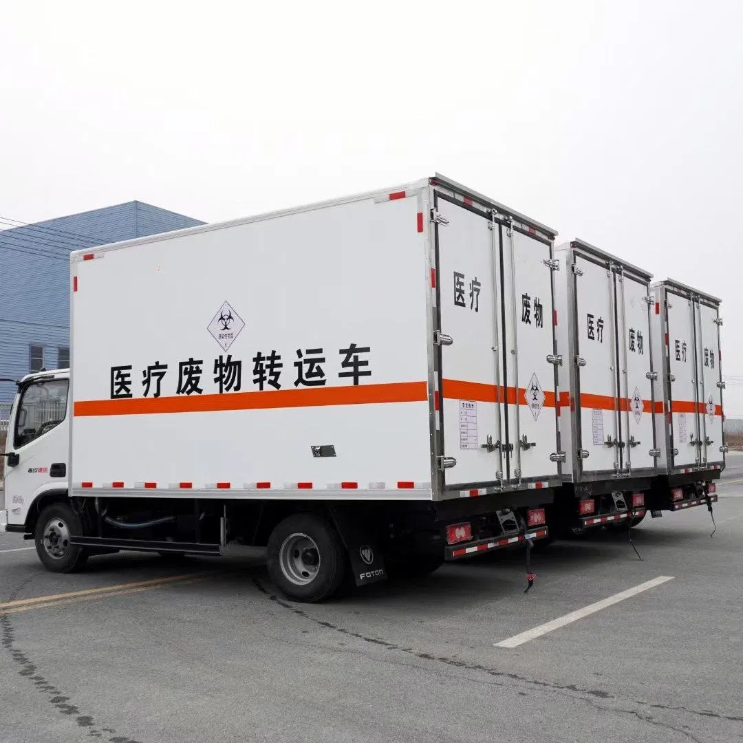 Factory Price Small Mobile Seafood Freezer Refrigerated Insulated Van Truck 1 Tone Electric Cargo Light Food Truck Van
