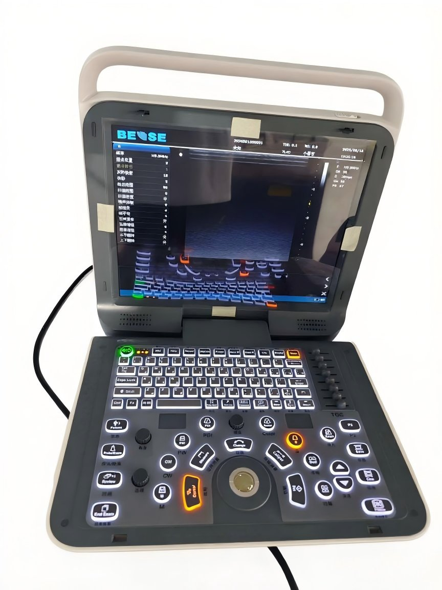 Portable Color Doppler Handheld Ultrasound Scanner Diagnostic System with High Frequency Probes for Emergency Room Point of Care and Remote Clinic Applications