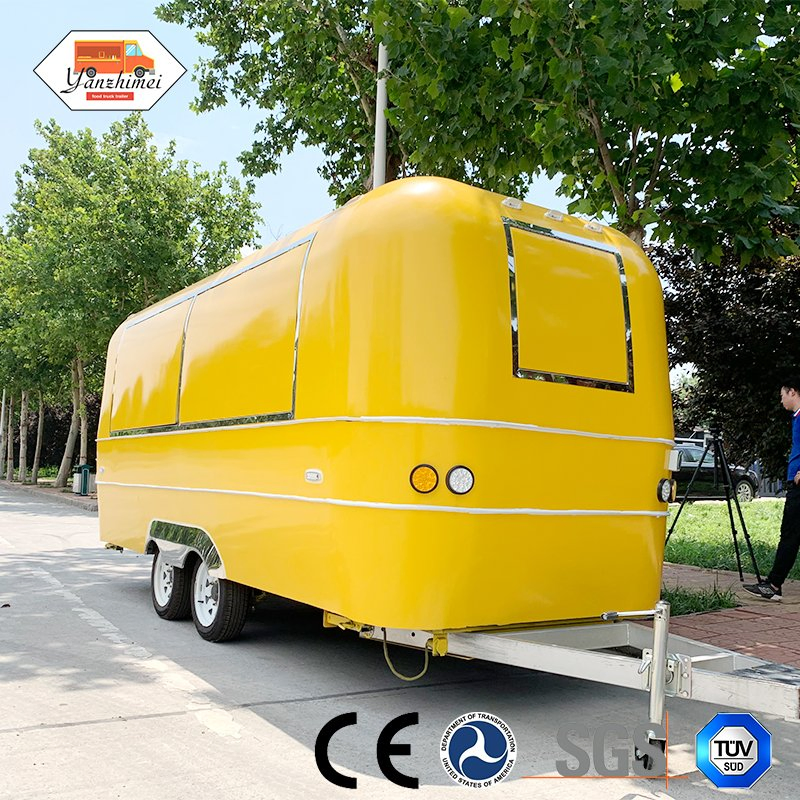 Street Food Carts Mobile Pizza Truck Food Truck Ice Cream Cart Food Van Fully Equipped