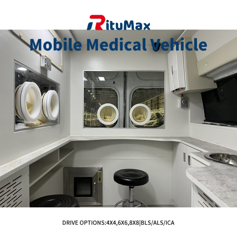 Ford Mobile Health Screening Van with Cutting-Edge Diagnostic Equipment