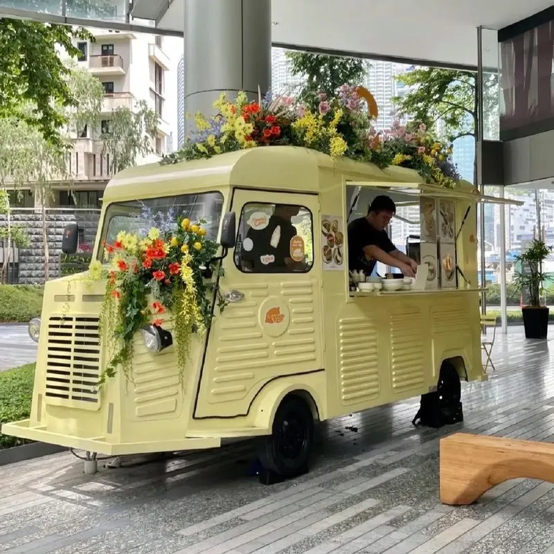 Food Van Front View
