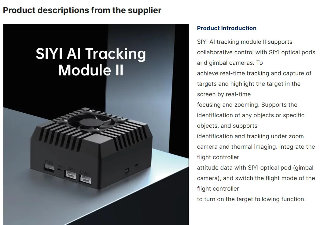 AI Tracking Module 1