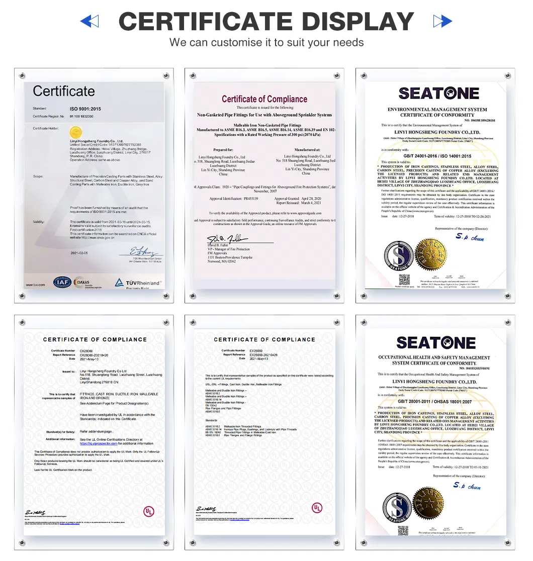 Certificates