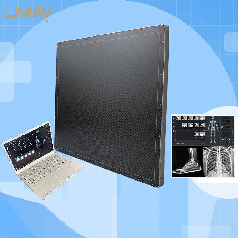 Compact Flat Panel Detector for Reliable Medical Imaging on The Go