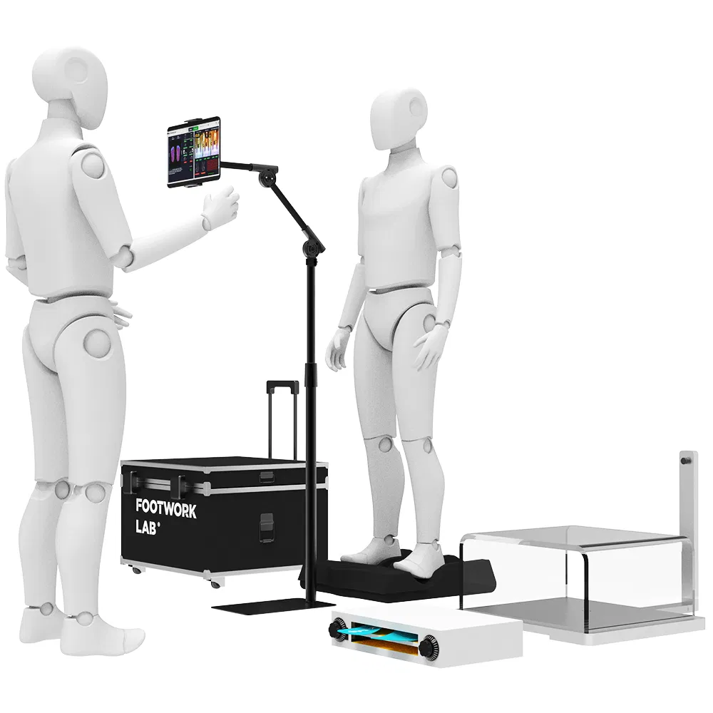 Portable Foot Scanner Podoscope USB Interface Orthopedic Insoles Foot Templates Machine