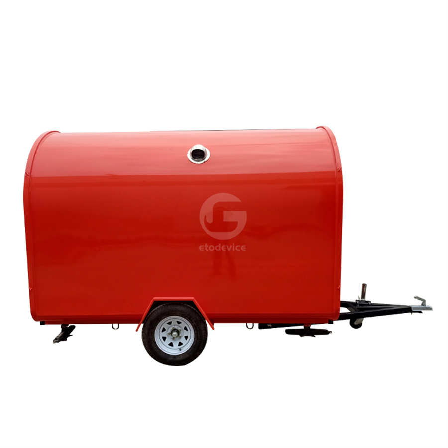 Fast Food Stalls Mobile Coffee Kiosk Food Van