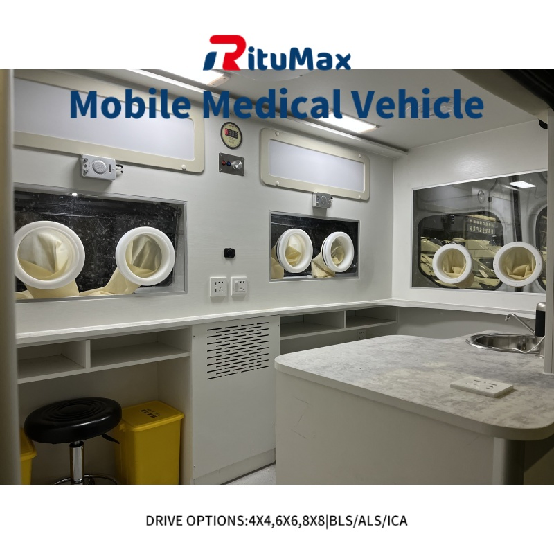 Ford Mobile Health Screening Van with Cutting-Edge Diagnostic Equipment