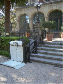 Curved Inclined Platform Stairlifts From China