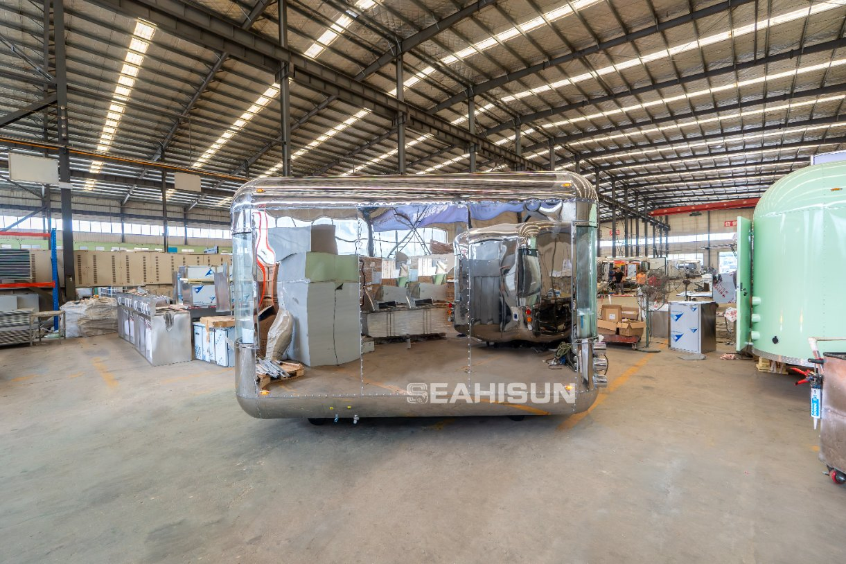 Top Sale Factory Price Mobile Coffee Food Burger Trailer Food Catering Ice Cream Coffee Street Food Vending Van Manufacturer in China