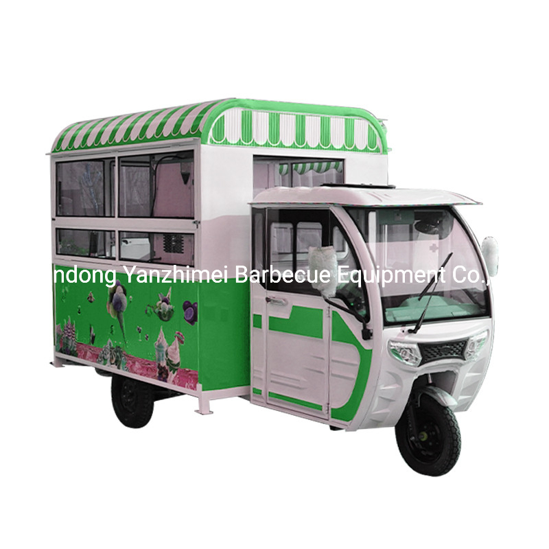 Electric Mobile Food Cart Truck Cart Ice Cream Hot Dog Street Snack Van for Sales