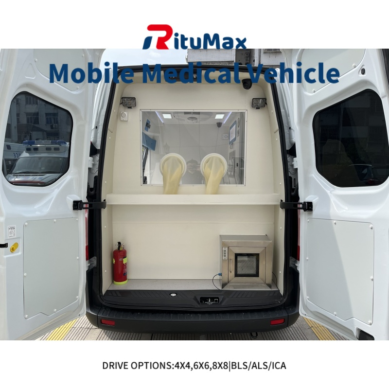 Ford Mobile Health Screening Van with Cutting-Edge Diagnostic Equipment